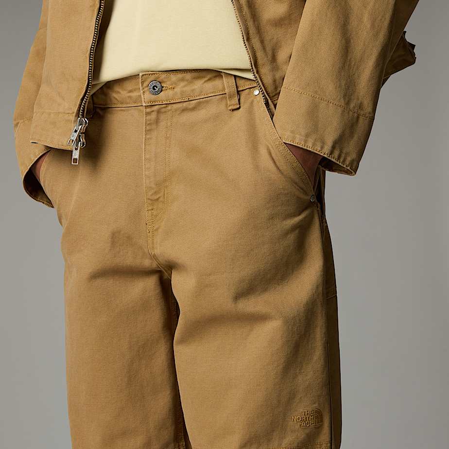 Mens Cedar Canvas Loose Work Trousers TNF ALT8