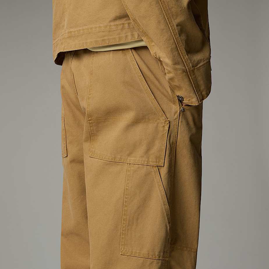 Mens Cedar Canvas Loose Work Trousers TNF ALT9