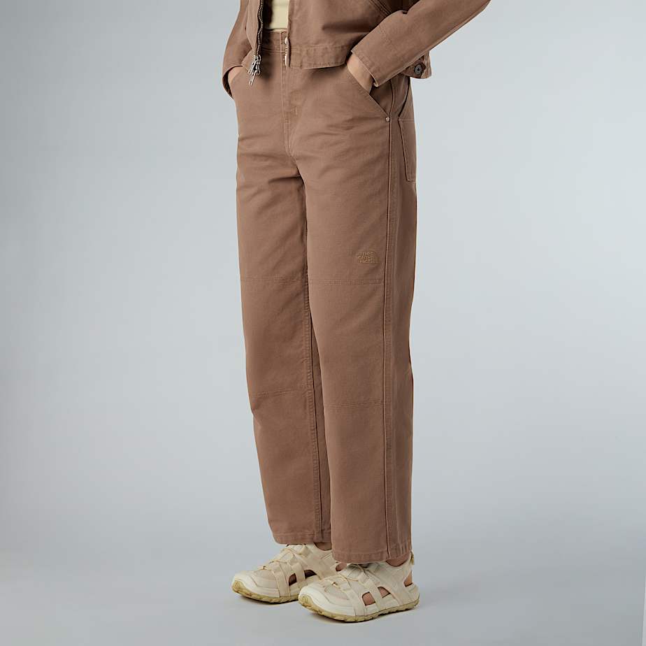 Womens Cedar Canvas Regular Work Trousers TNF ALT4