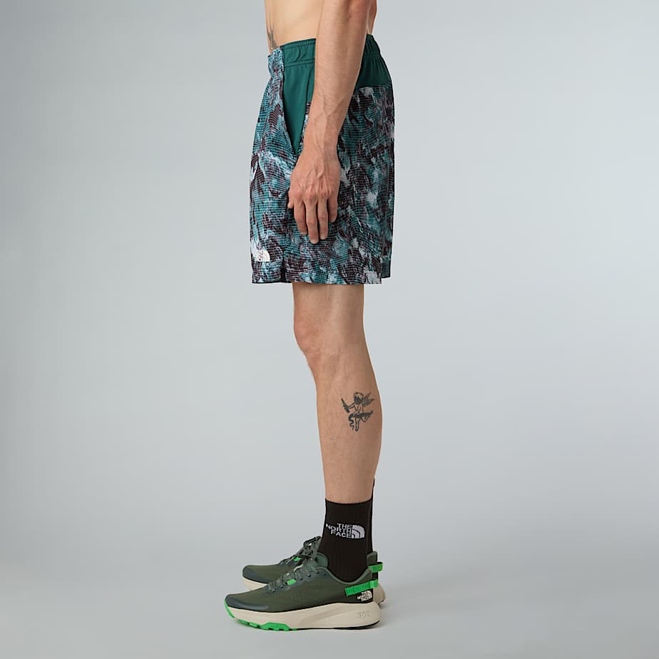 Mens 247 7 Printed Shorts TNF ALT6
