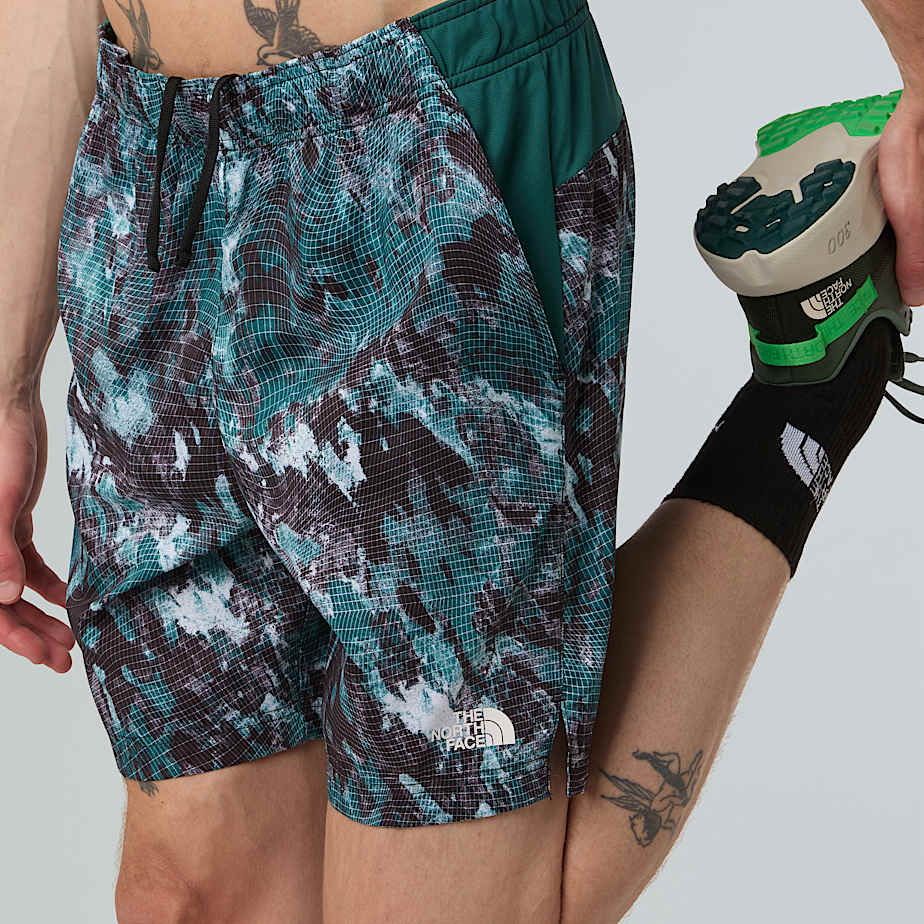 Mens 247 7 Printed Shorts TNF ALT9