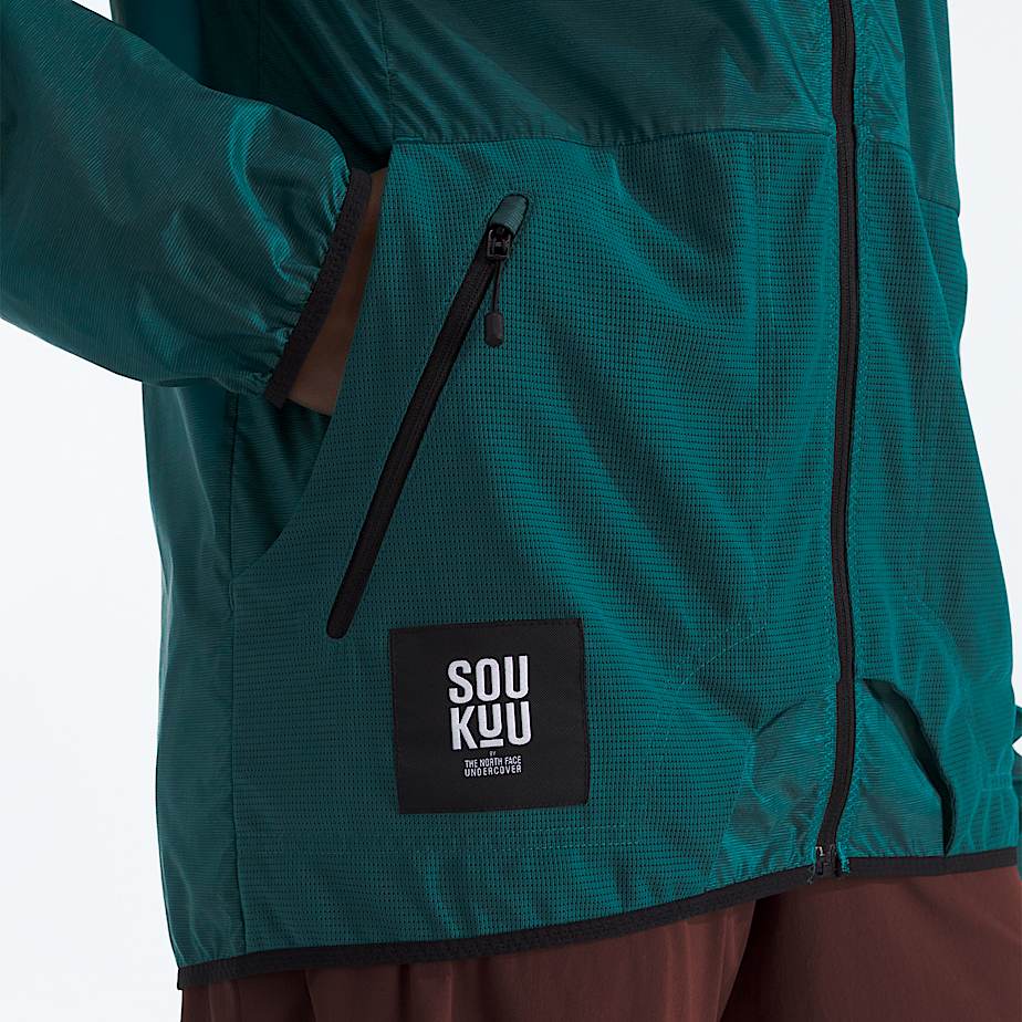 Afritsbare The North Face X Undercover Soukuuwindjas voor trailrunnen TNF ALT10