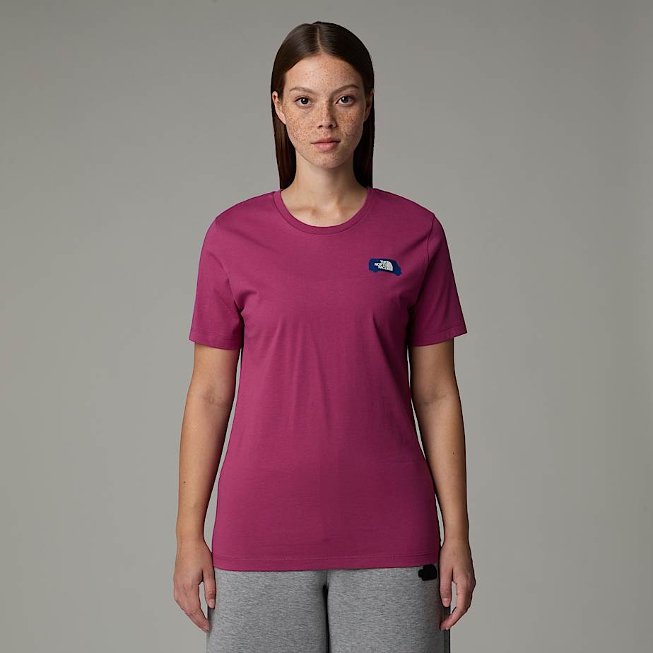 Tshirt Outdoor Graphic da donna TNF ALT5