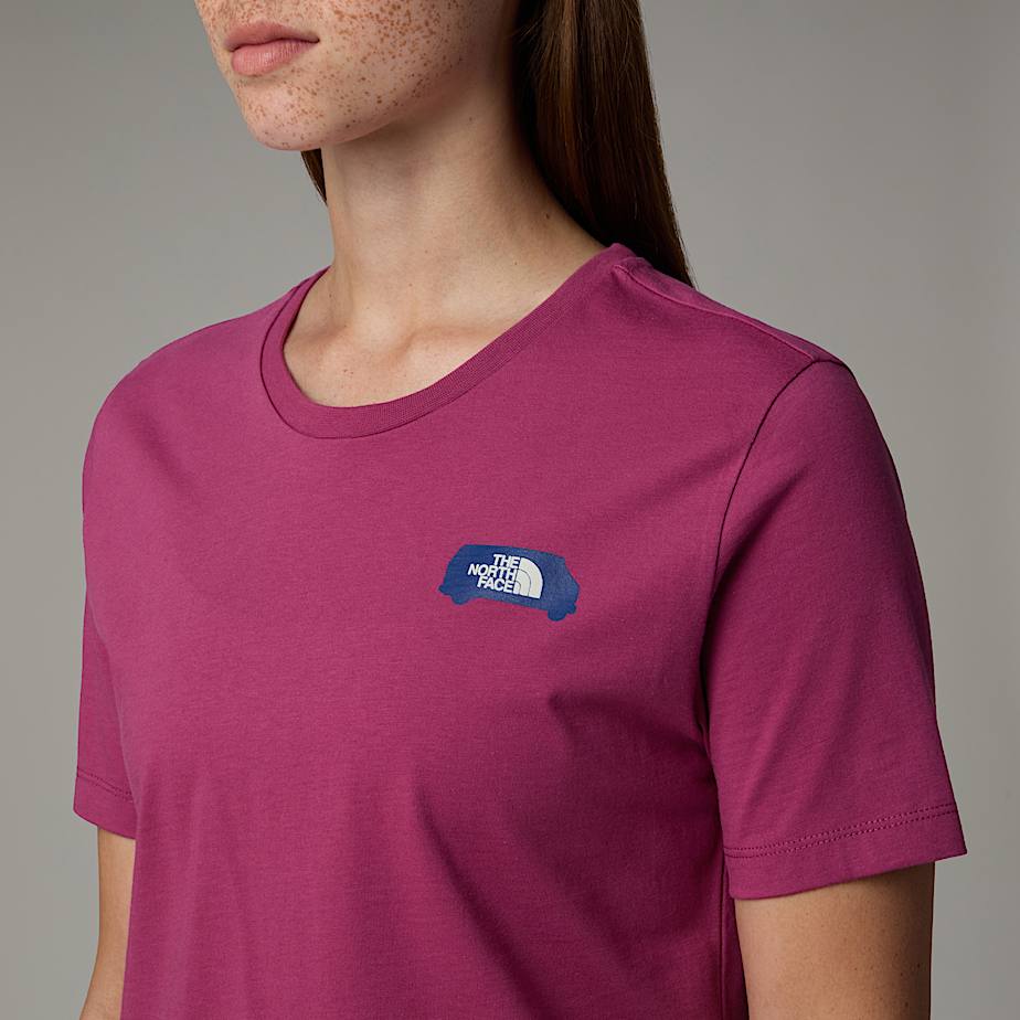 Tshirt Outdoor Graphic da donna TNF ALT7