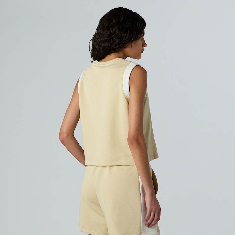 Canotta corta in vita Terry Relaxed da donna TNF ALT6