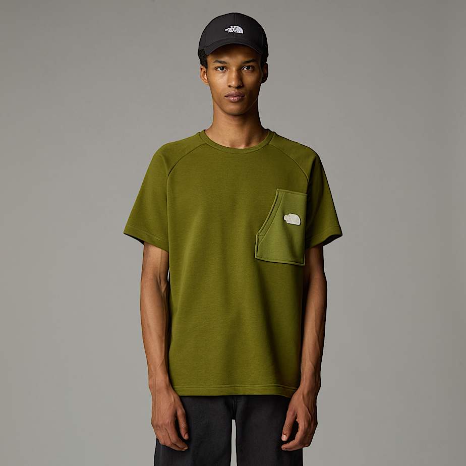 Mens Terry Relaxed TShirt TNF ALT4