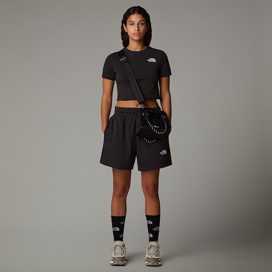 Essential relaxte Shorts fr Damen TNF ALT5