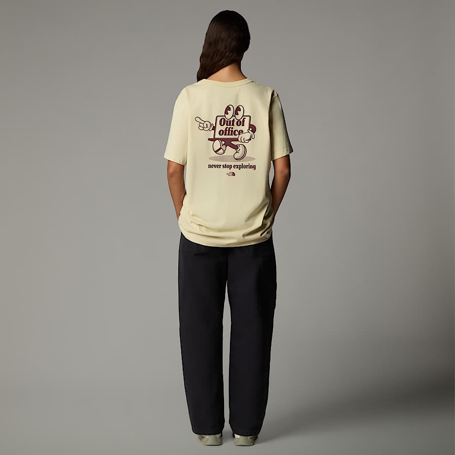 Relaxed Cartoon Logo TShirt TNF ALT10