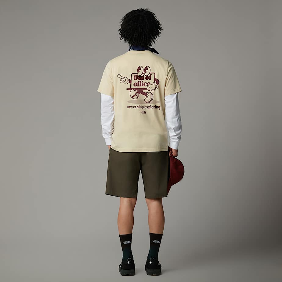 Relaxed Cartoon Logo TShirt TNF ALT6