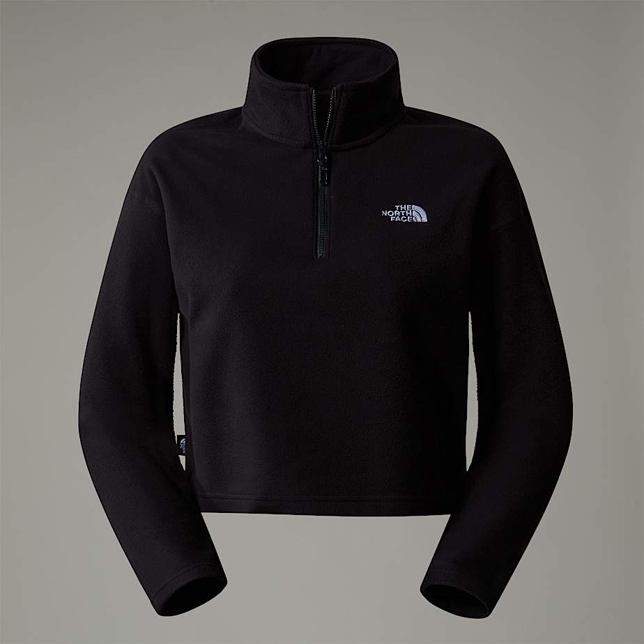 Women’s 100 Glacier Cropped 1/4 Zip Fleece - 1