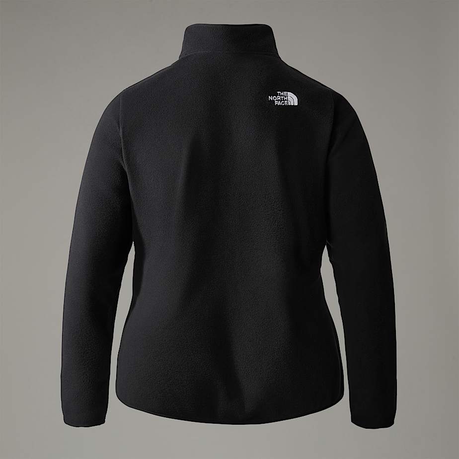 Flísová mikina s krátkým zipem 100 Glacier Plus Size pro dámy - 2