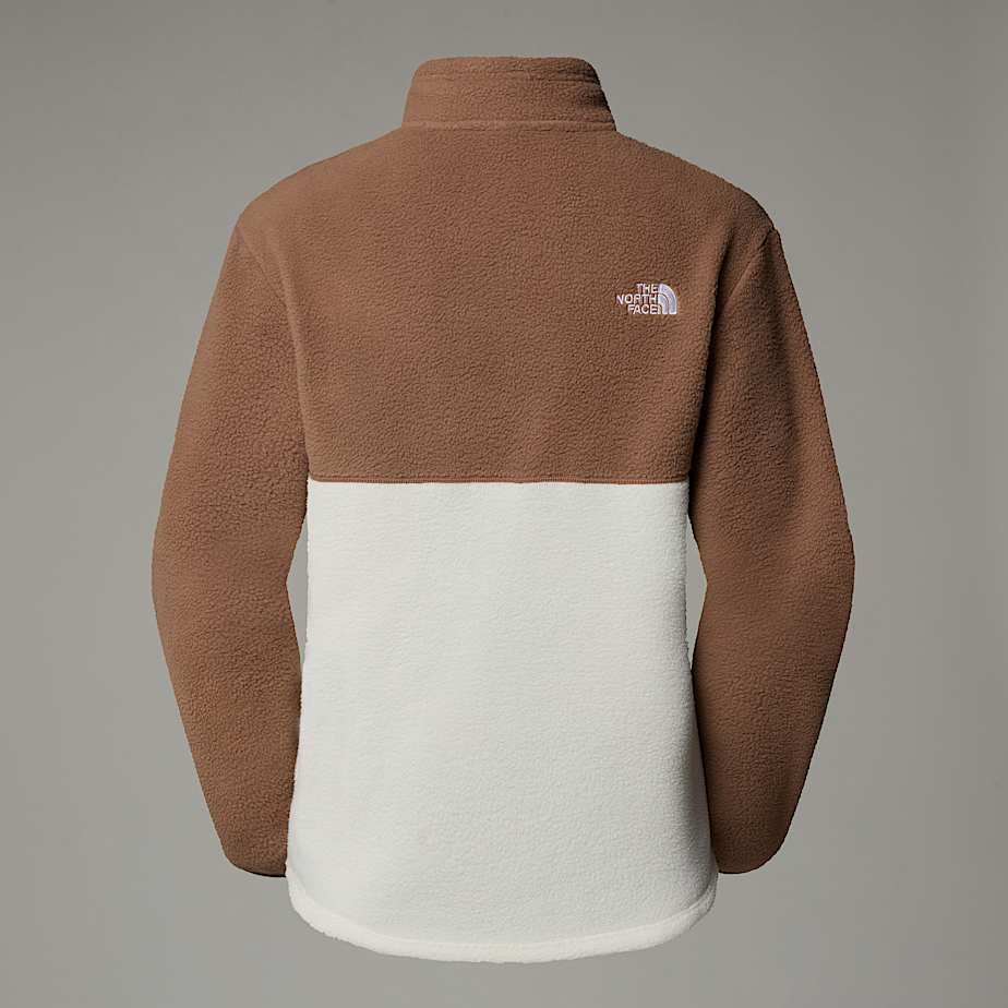 Yumiori Fleece-Jacke mit durchgehendem RV für Damen - 2