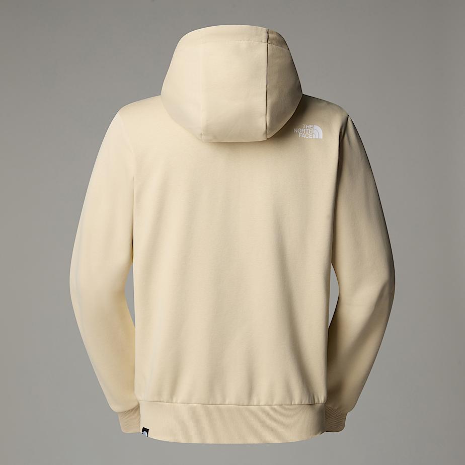 Men's Simple Dome Full-Zip Hoodie - 2
