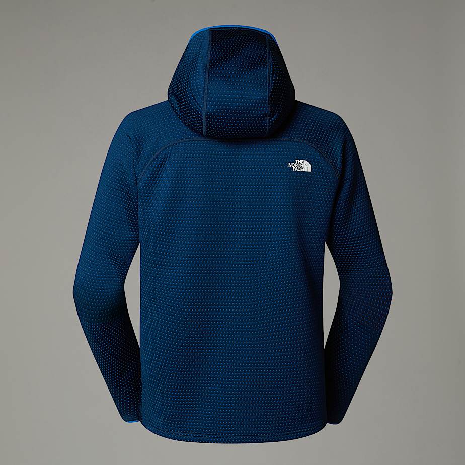 Men's Vertical Thermal Full-Zip Hooded Jacket