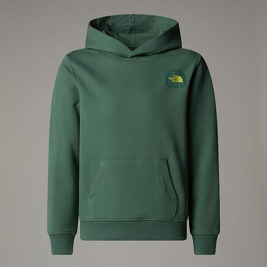 Relaxed Graphic Hoodie Boy TNF HERO