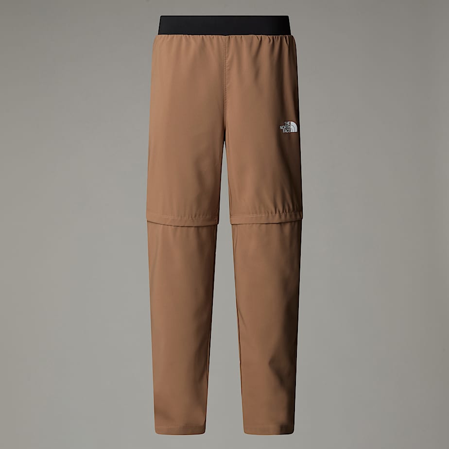 Boys On The Trail Convertible Trousers TNF HERO