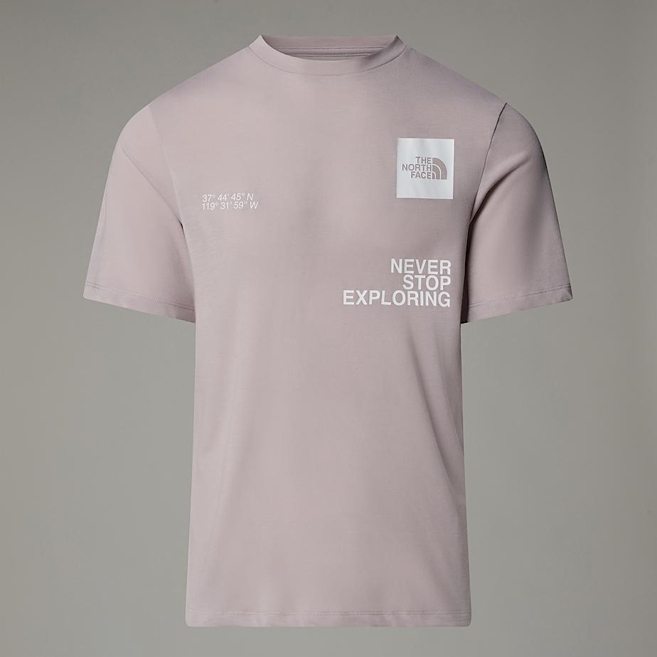 Foundation Mountain Coordinates TShirt M TNF HERO