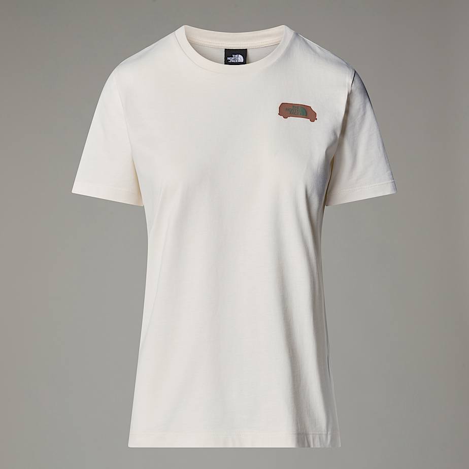 Outdoor Graphic TShirt fr Damen TNF HERO