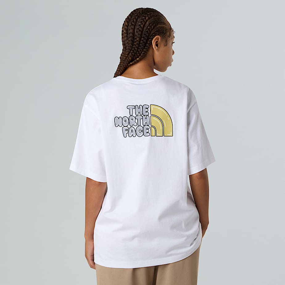 Bubble Logo Relaxed TShirt Unisex TNF ALT7