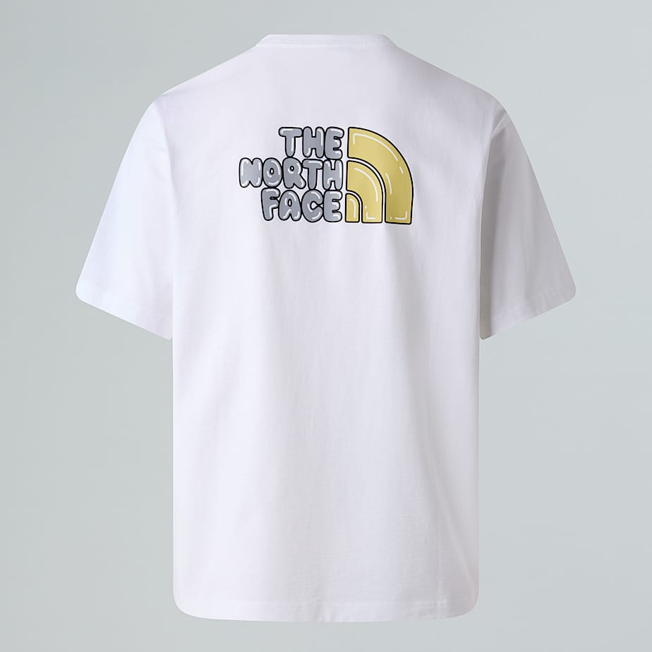 Bubble Logo Relaxed TShirt Unisex TNF HERO