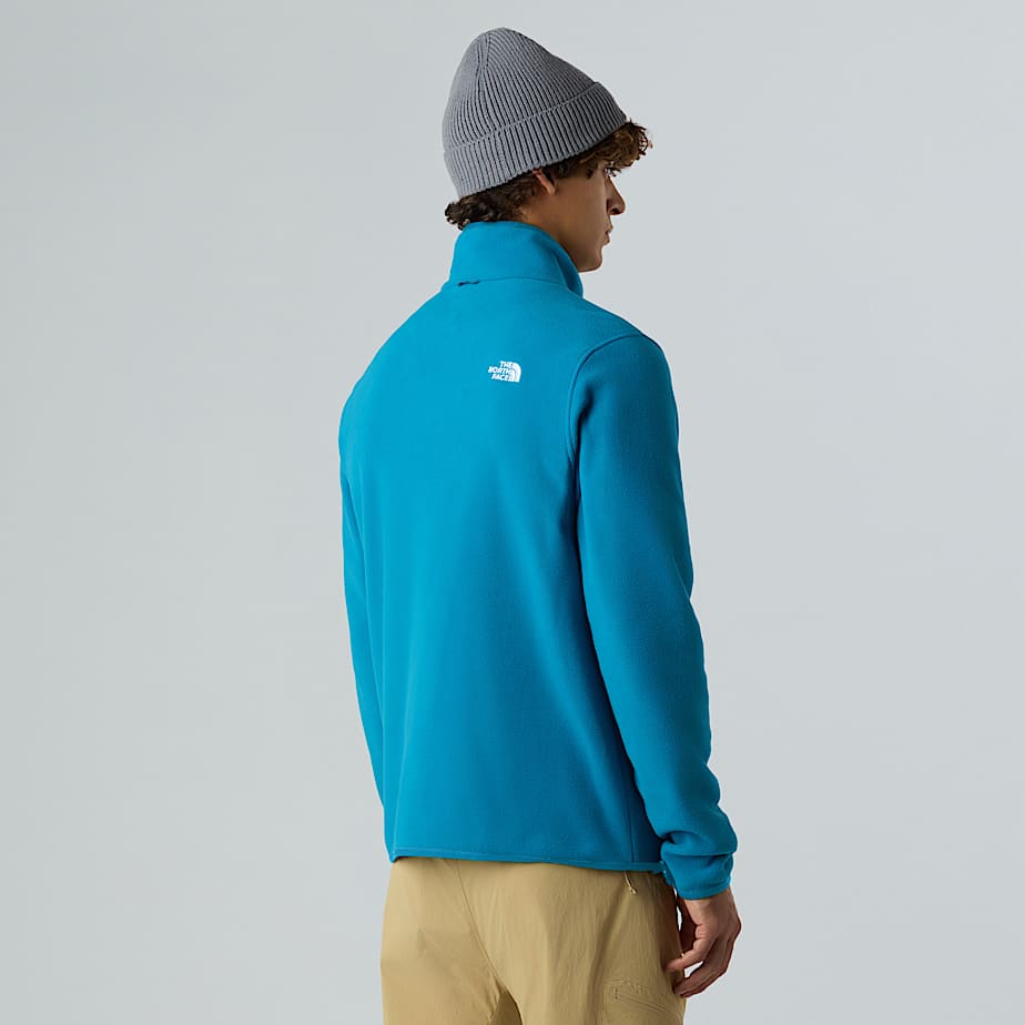 Glacierfleece met volledige rits voor heren TNF Dusk Blue ALT6