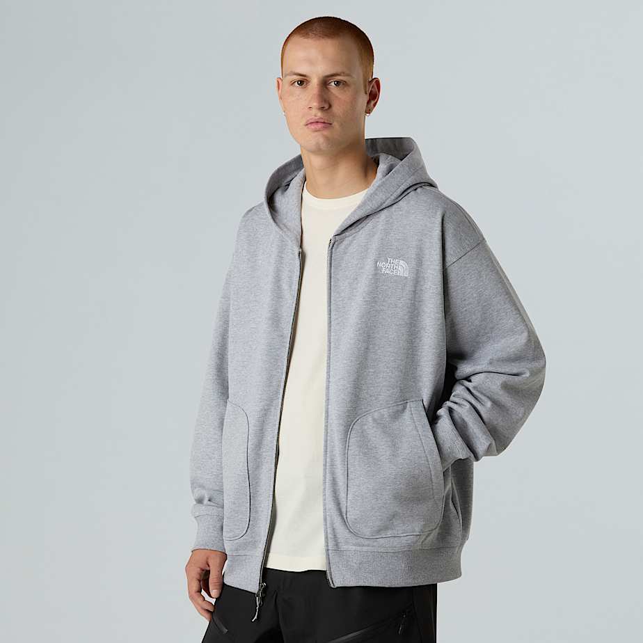 Unisex Oversized Full-Zip Hoodie - 6
