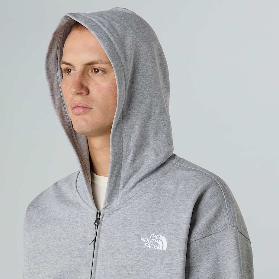 Unisex Oversized Full-Zip Hoodie - 7