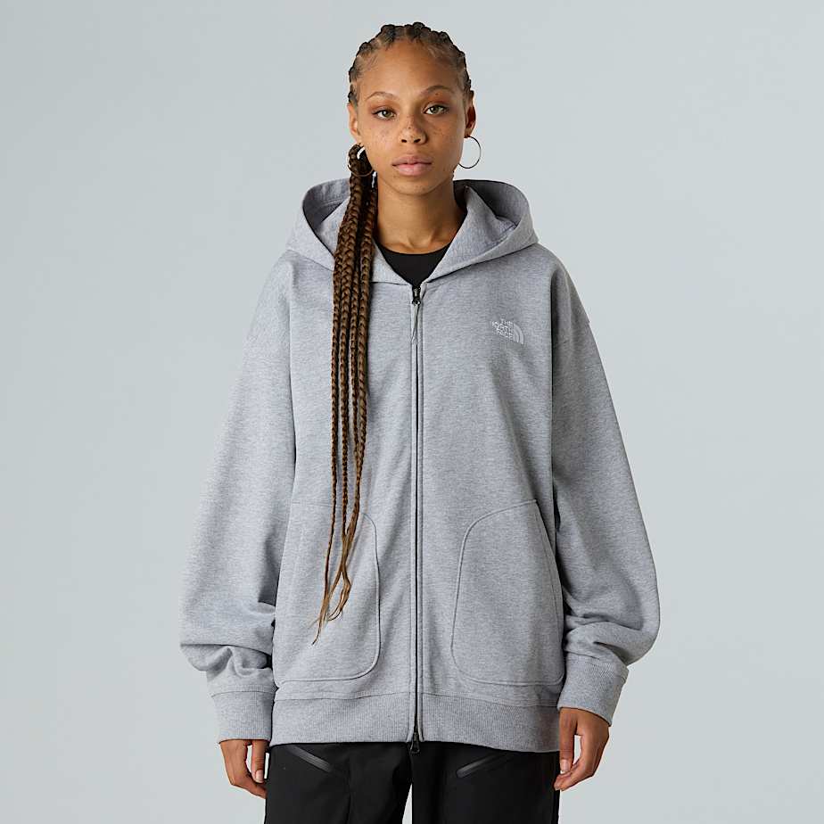 Oversized FullZip Hoodie Unisex TNF ALT8