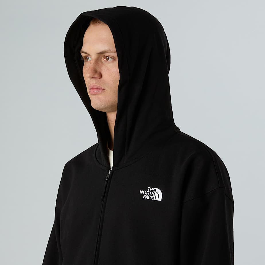 Kapuzenpulli mit durchgehendem RV in Oversize und Unisex TNF ALT6