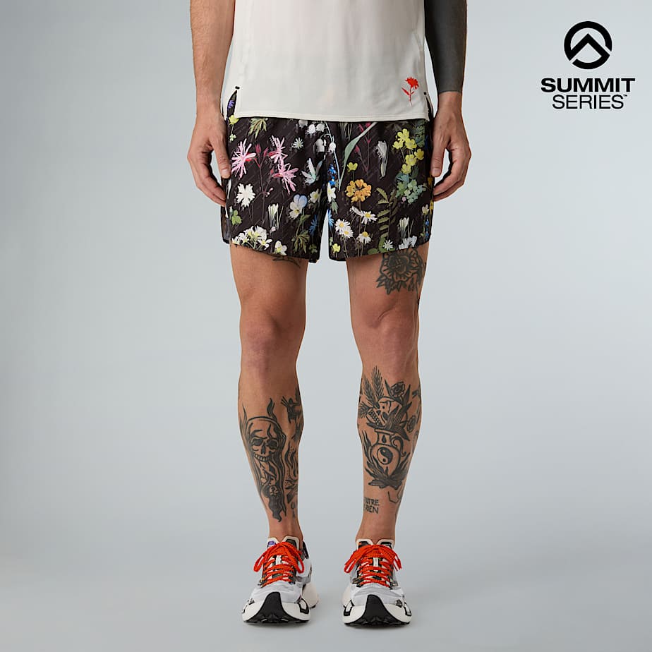 Short imprim Summit Pacesetter 5 pour homme TNF HERO