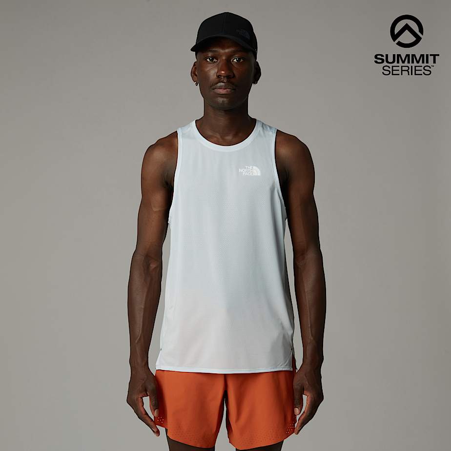 Mens Summit High Trail Run Tank Top TNF HERO