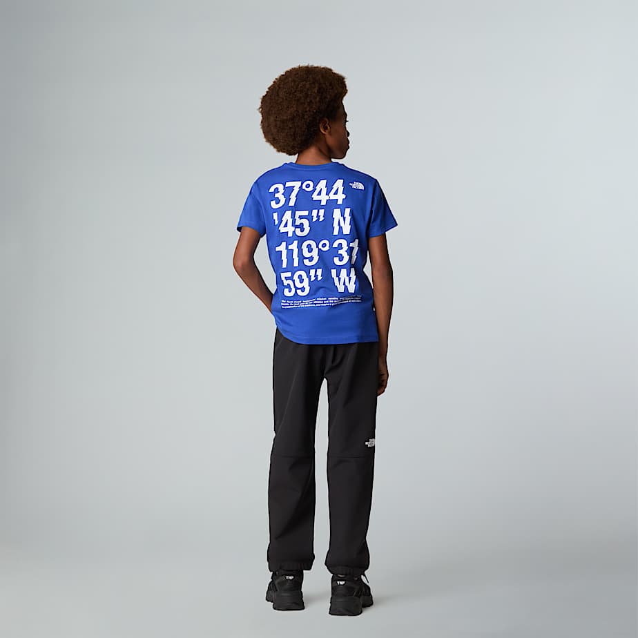 Coordinates Graphic TShirt Boy TNF ALT2