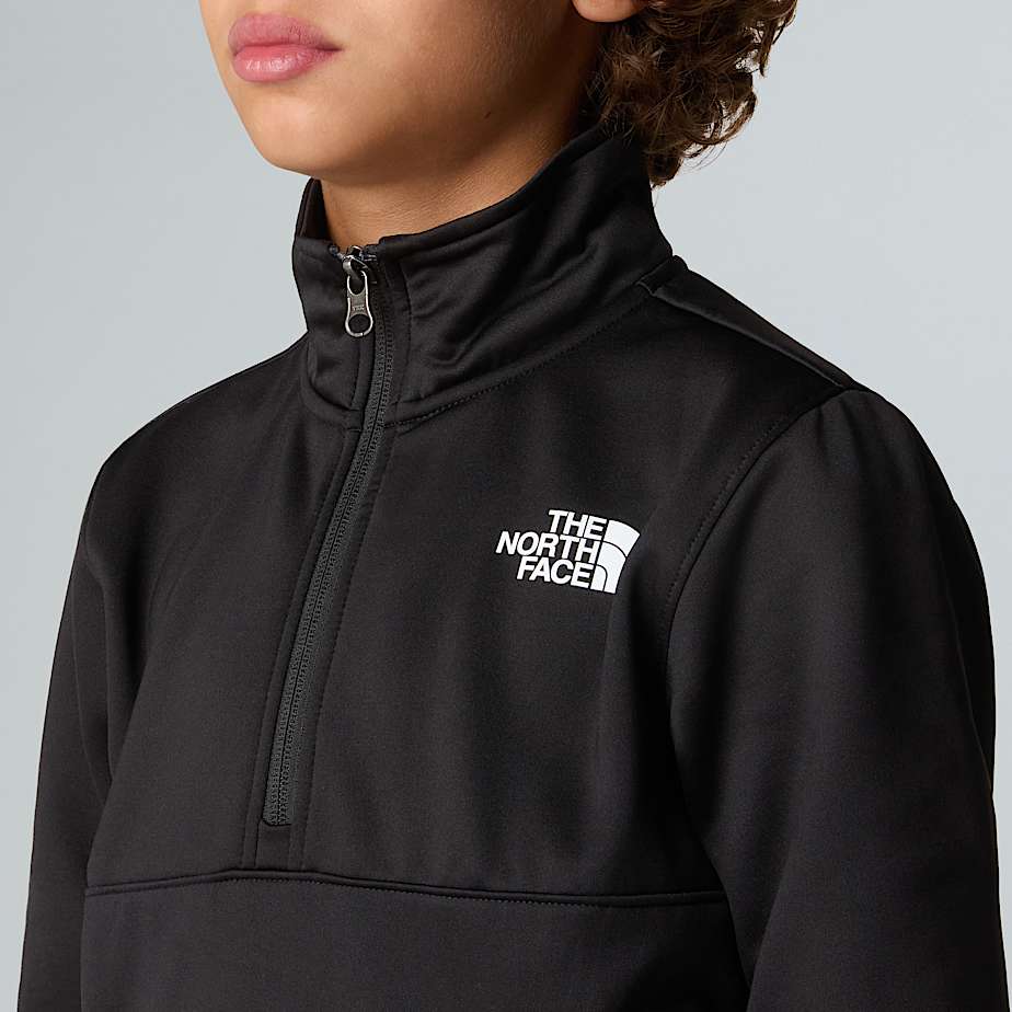Teens 14 Zip Sweatshirt TNF ALT3