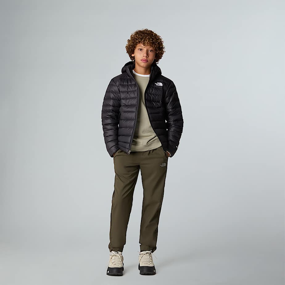 Aconcagua Hooded Down Jacket Junior TNF ALT1