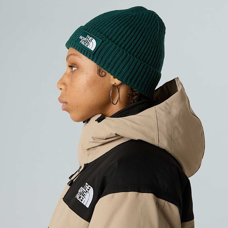 TNF Logo Box Cuffed Beanie - 4