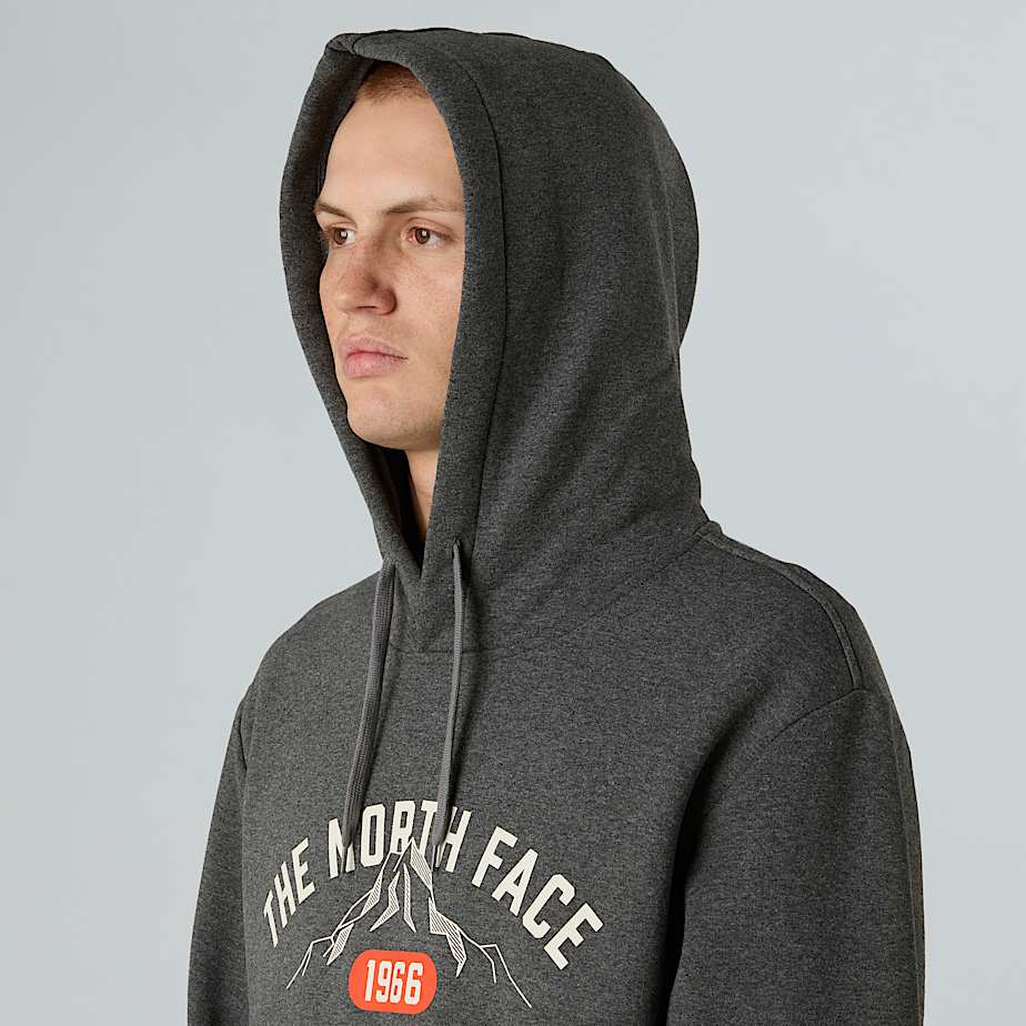 Felpa con cappuccio Varsity con grafica da uomo TNF ALT3