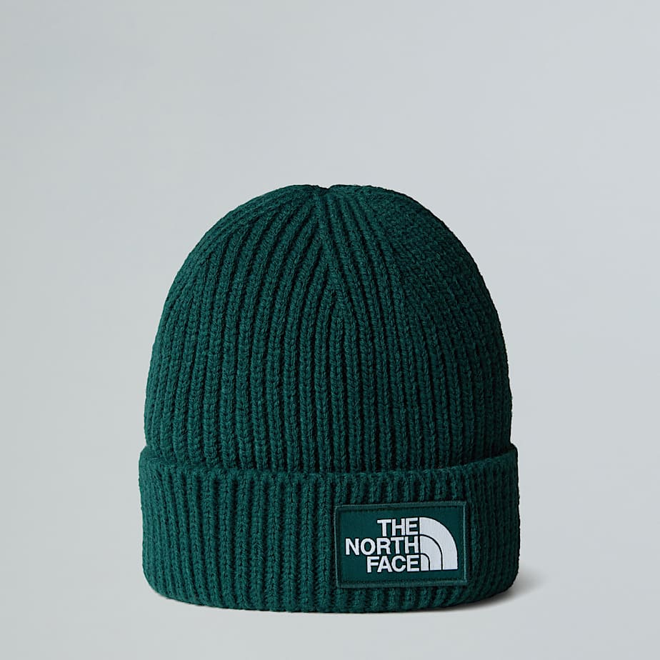 TNF Logo Box Cuffed Beanie - 1