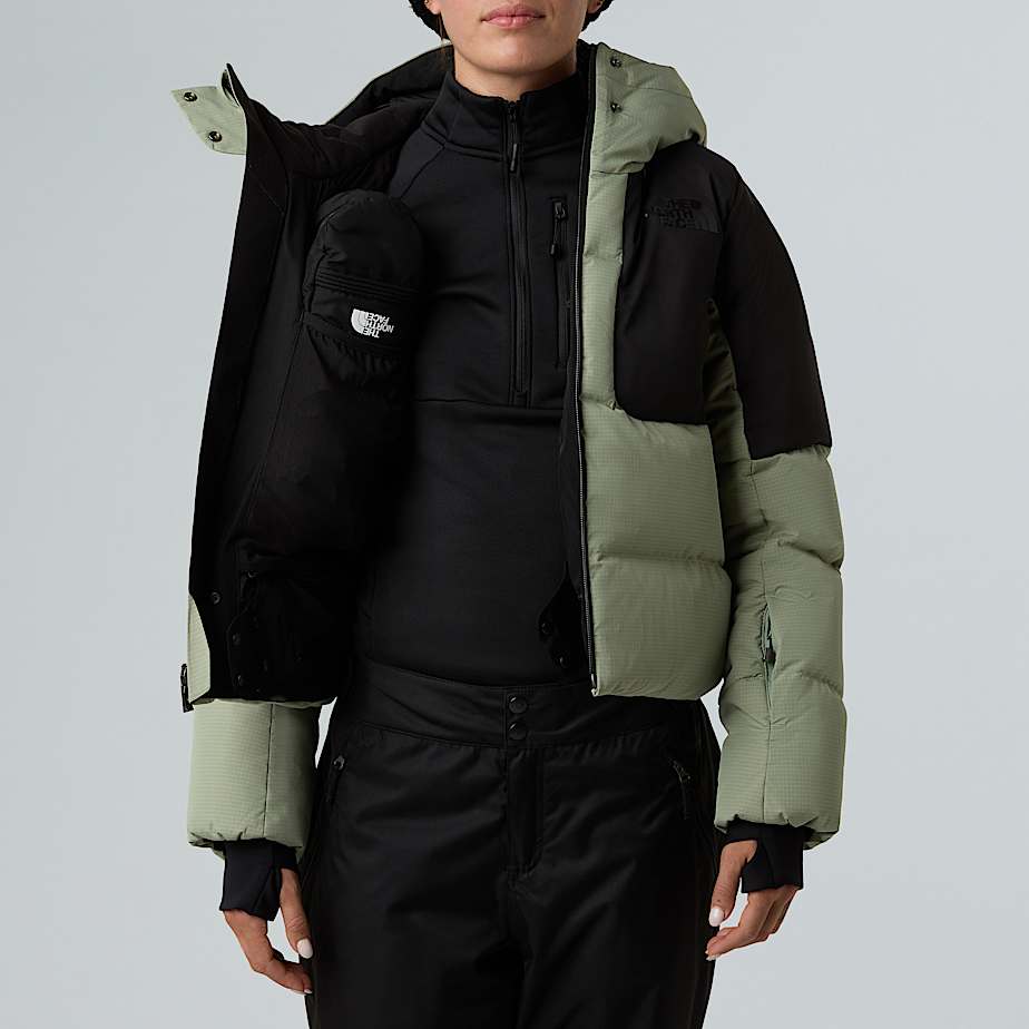 Womens Cold Spell Cropped Down Jacket TNF ALT10