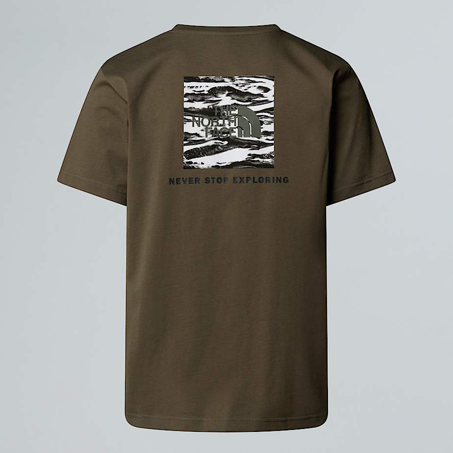 NSE Box Edge Of Light Infill Relaxed TShirt M TNF ALT21