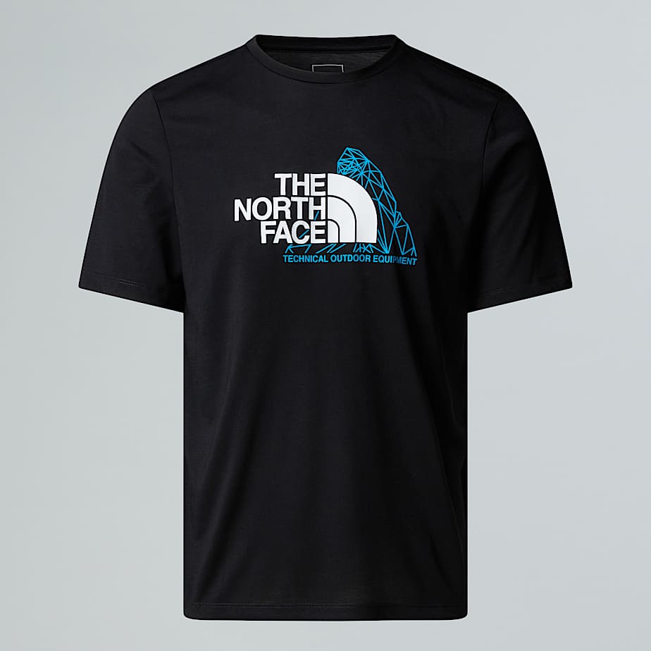 Foundation Mountain Graphic TShirt M TNF HERO