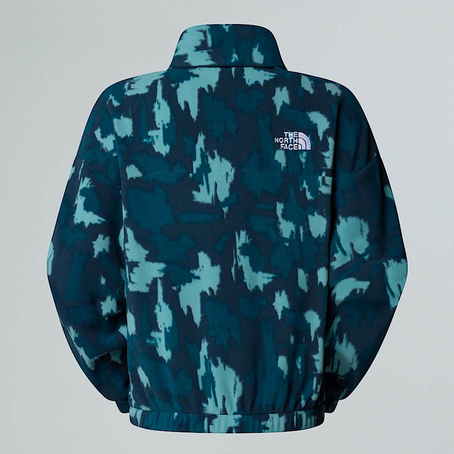 Mountain Athletics Fleecejacke mit 1/2-langem RV und Aufdruck für Damen - 2