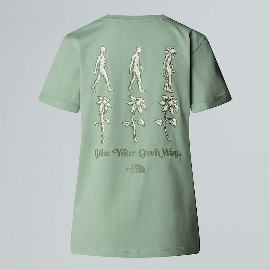 Connect relaxt geschnittenes T-Shirt mit Grafik für Damen - 7