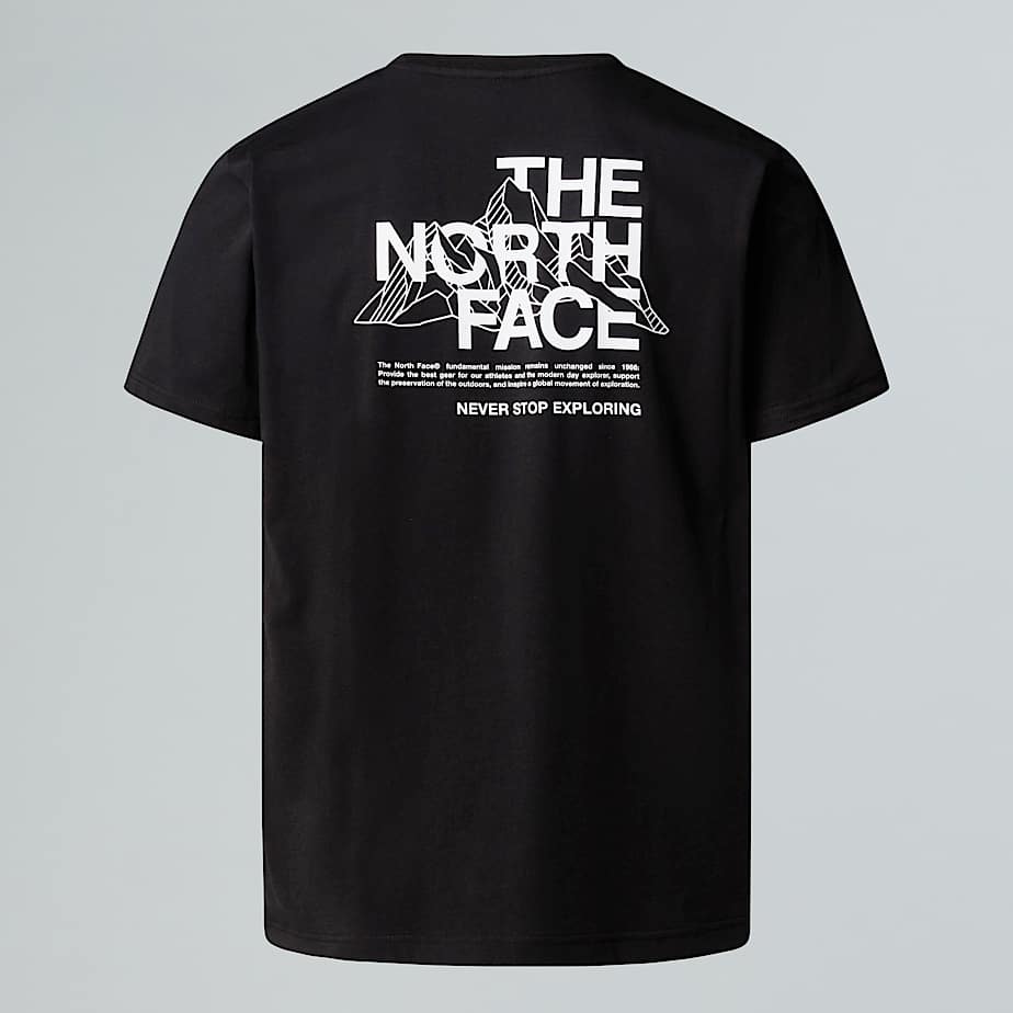 Mountain Sketch T-Shirt für Herren - 7