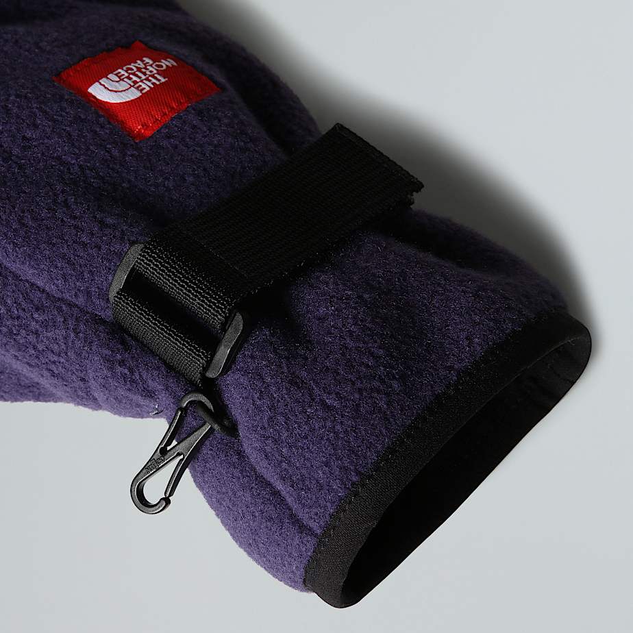 Red Box Fleece Gloves - 3