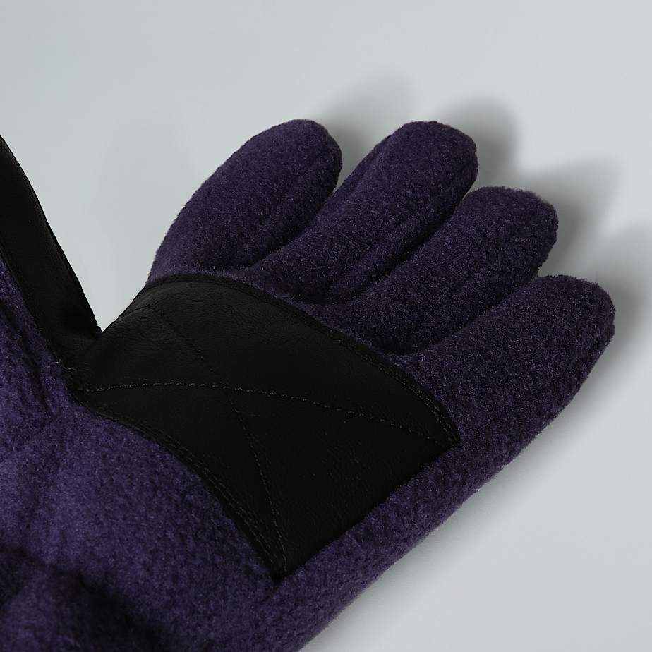 Red Box Fleece Gloves - 5