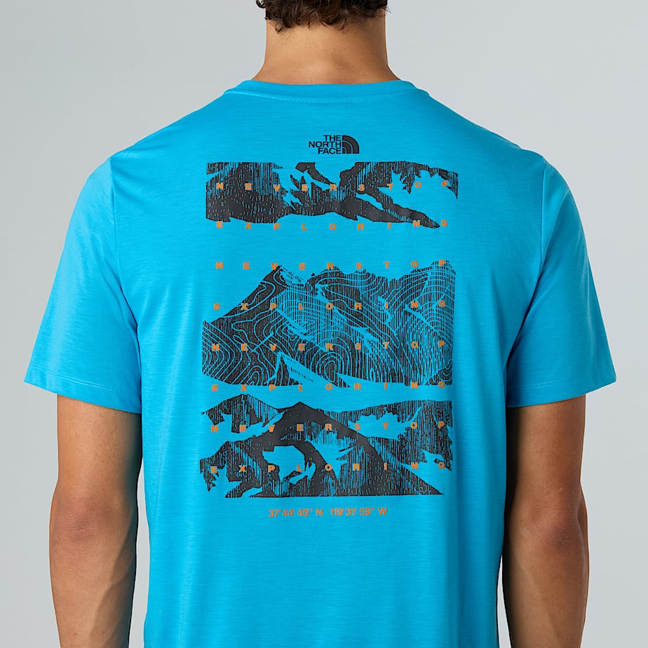 Foundation Mountain Faces T-Shirt für Herren - 5