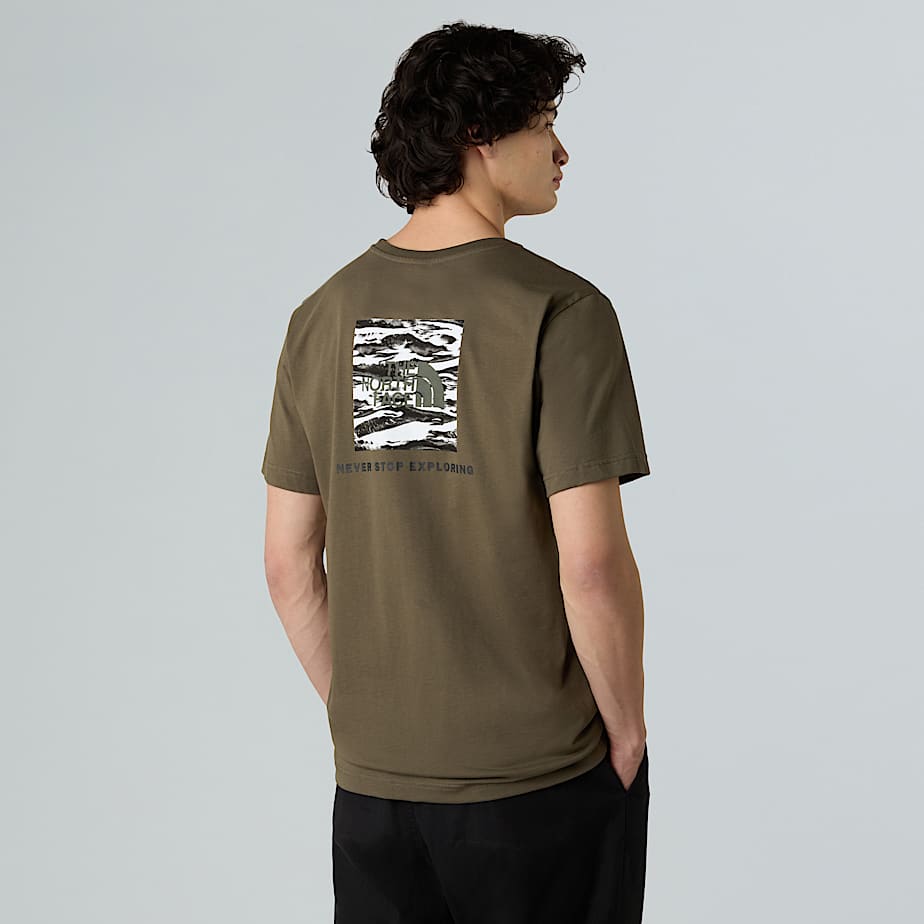NSE Box Edge Of Light Infill Relaxed TShirt M TNF HERO