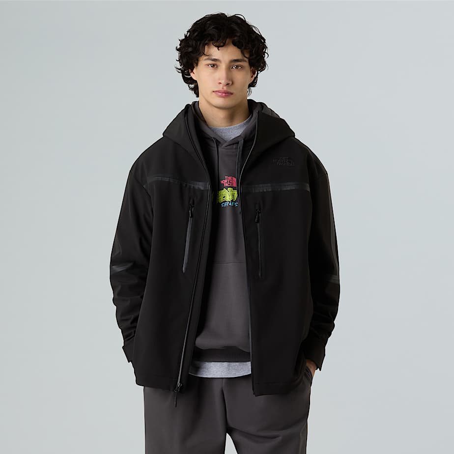 NSE Softshell Hooded Jacket Unisex TNF ALT3