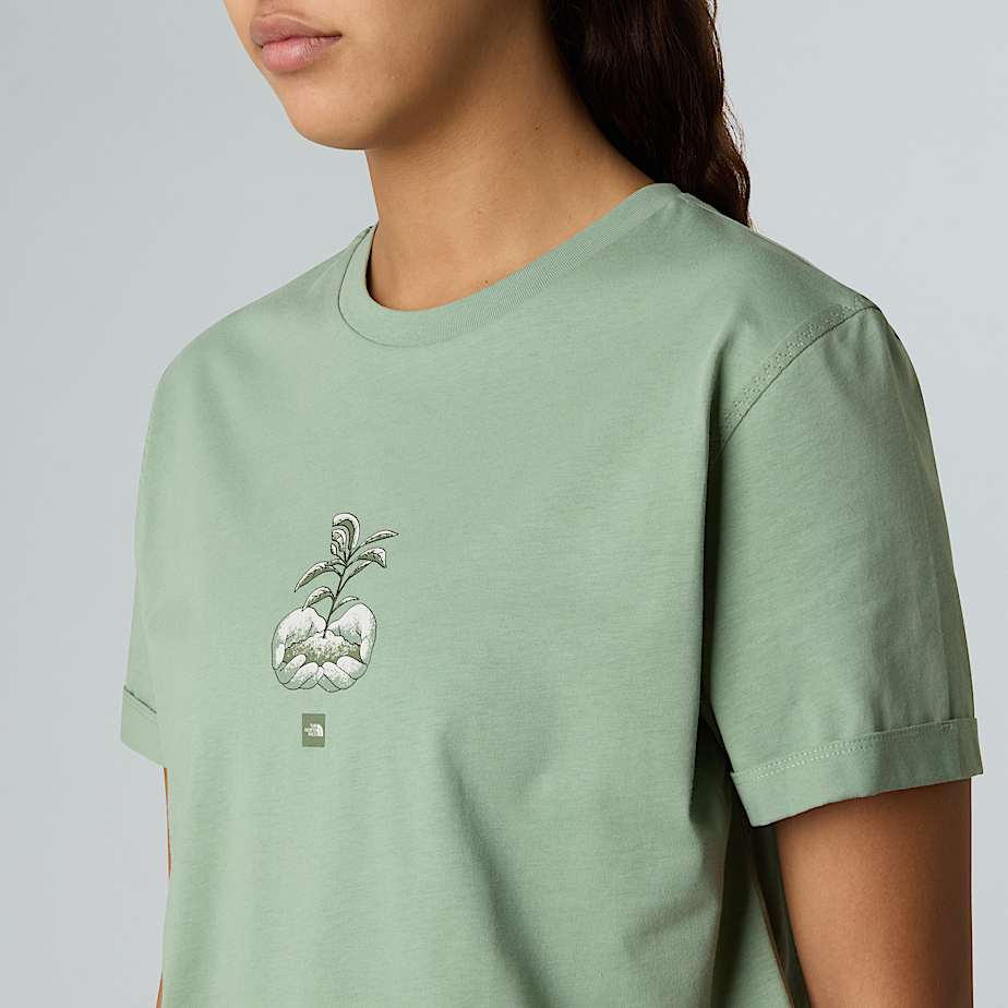 Connect relaxt geschnittenes T-Shirt mit Grafik für Damen - 4