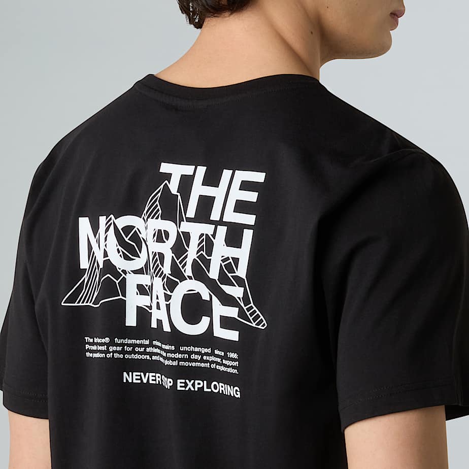 Mountain Sketch T-Shirt für Herren - 5